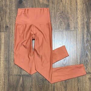 High-Waisted burnt orange 7/8 Leggings